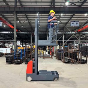 xe nang nguoi order picker